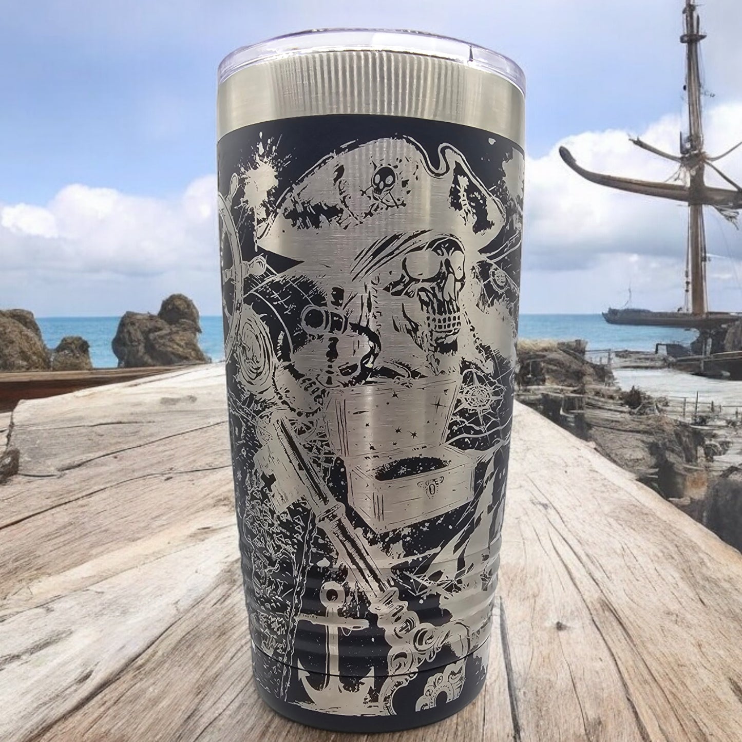 Pirate Wrap Tumbler