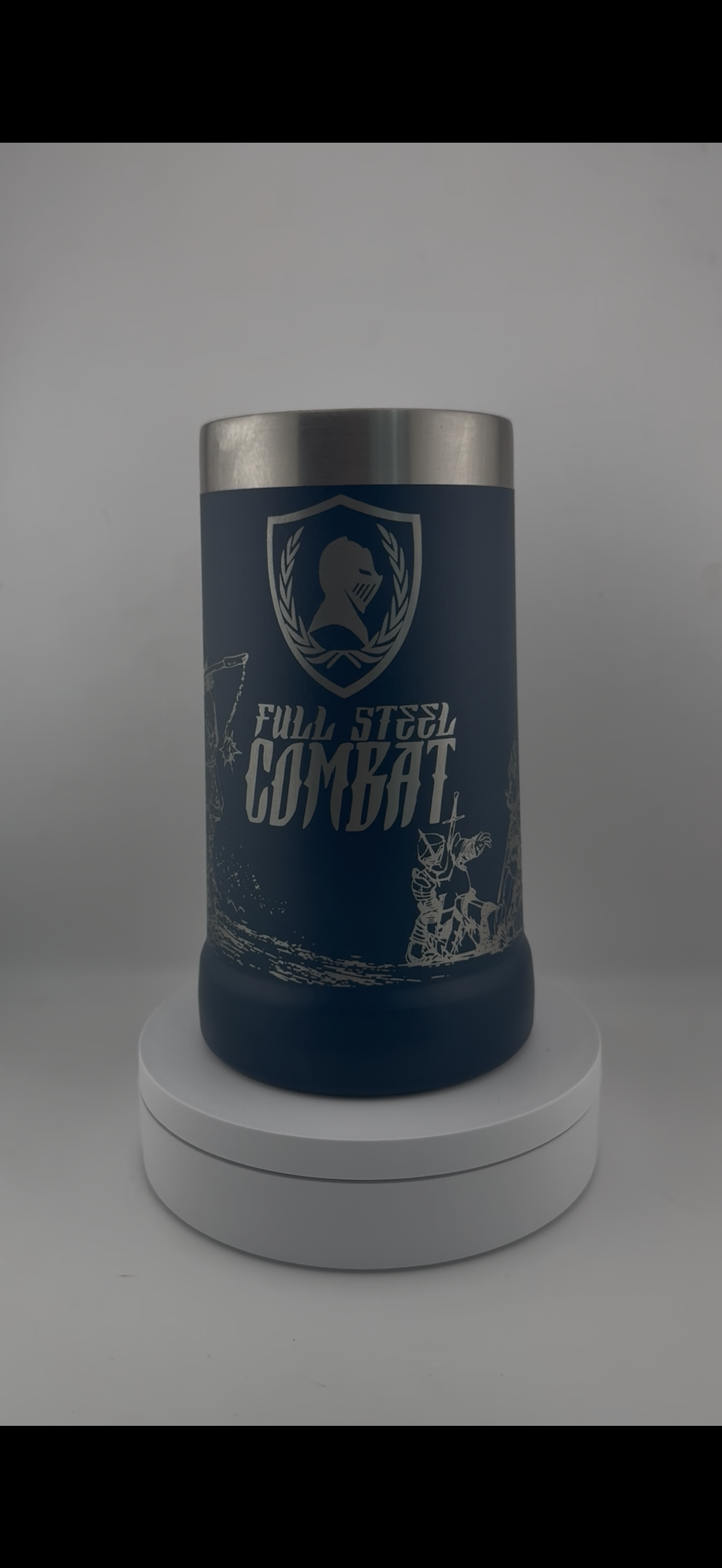 Full Steel Combat Beer Stein, 23.7 oz