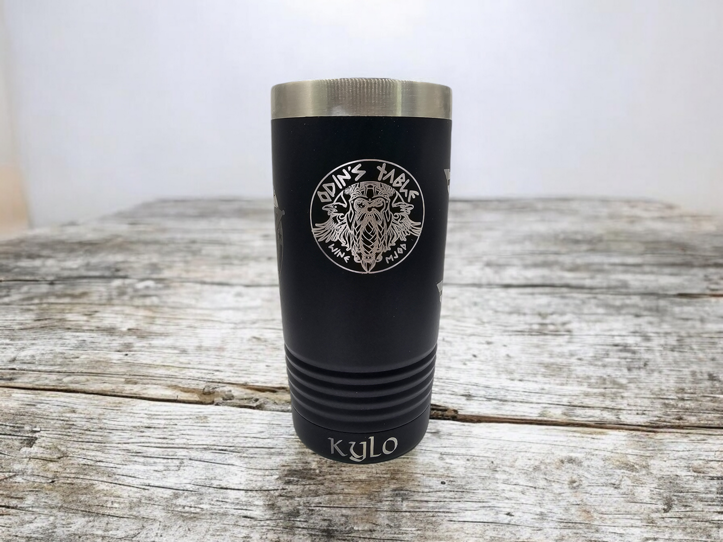 Customized Logo - 20 oz. Ringneck Tumbler with Clear Lid