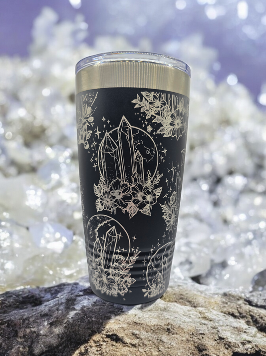 Crystal Moon Wrap Tumbler